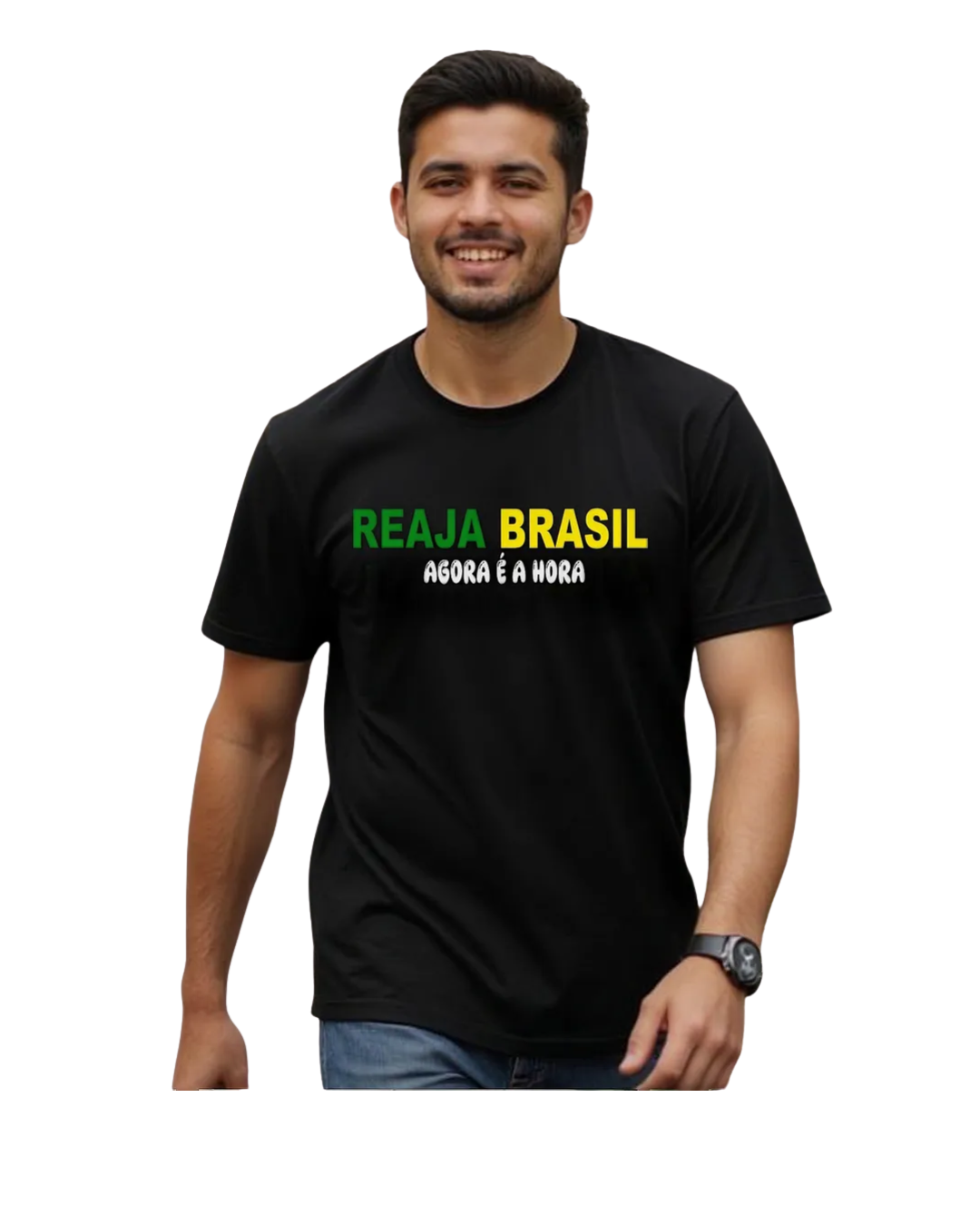 Blusa Camisa Camiseta Reaja Brasil Manifestação Bolsonaro